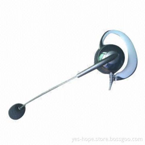 Telephone Headphone with 20 to 20KHz Frequency Response and -34dB Microphone Sensitivity